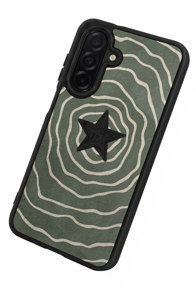 Samsung Galaxy A56 Uyumlu Retro Yildizlar Tasarımlı Glossy Premium Kılıf