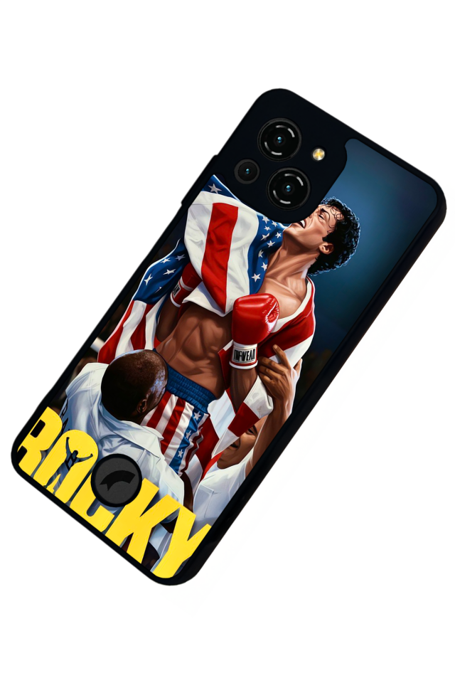 Reeder S23 Pro Max Uyumlu Rocky Tasarımlı Glossy Premium Kılıf