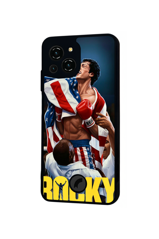 Reeder S23 Pro Max Uyumlu Rocky Tasarımlı Glossy Premium Kılıf