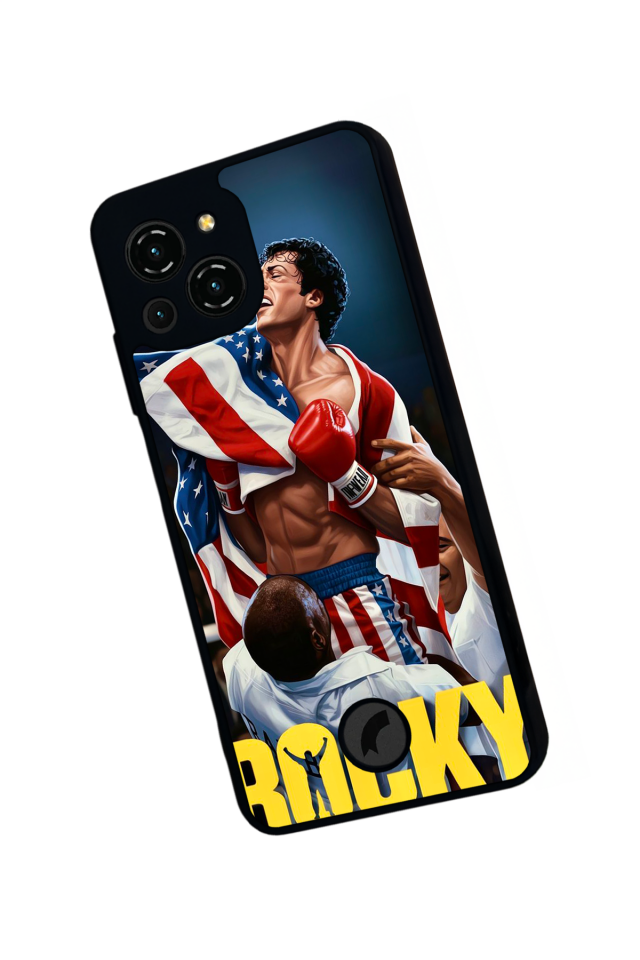 Reeder S23 Pro Max Uyumlu Rocky Tasarımlı Glossy Premium Kılıf