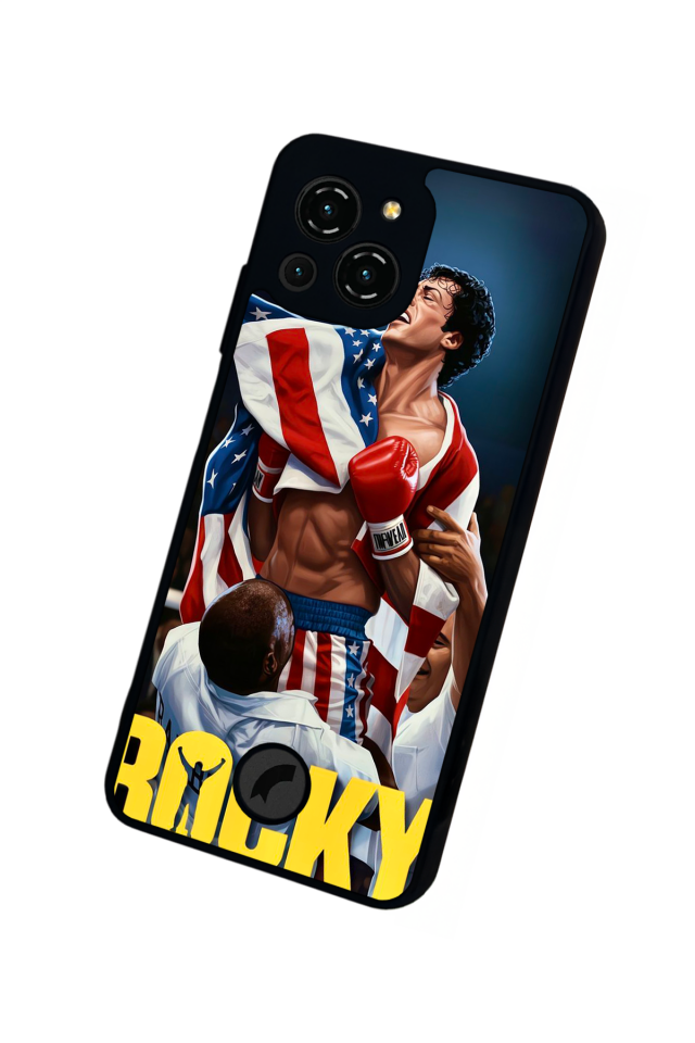 Reeder S23 Pro Max Uyumlu Rocky Tasarımlı Glossy Premium Kılıf