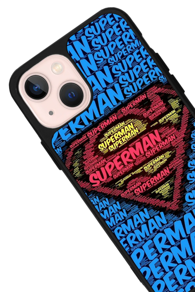 iPhone 13/14 Uyumlu Superman Tasarımlı Glossy Premium Kılıf