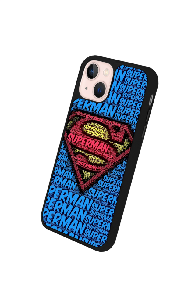 iPhone 13/14 Uyumlu Superman Tasarımlı Glossy Premium Kılıf