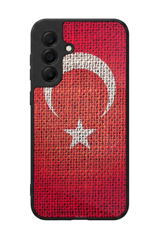 Samsung Galaxy A17 Uyumlu Türk Bayragi Tasarımlı Glossy Premium Kılıf