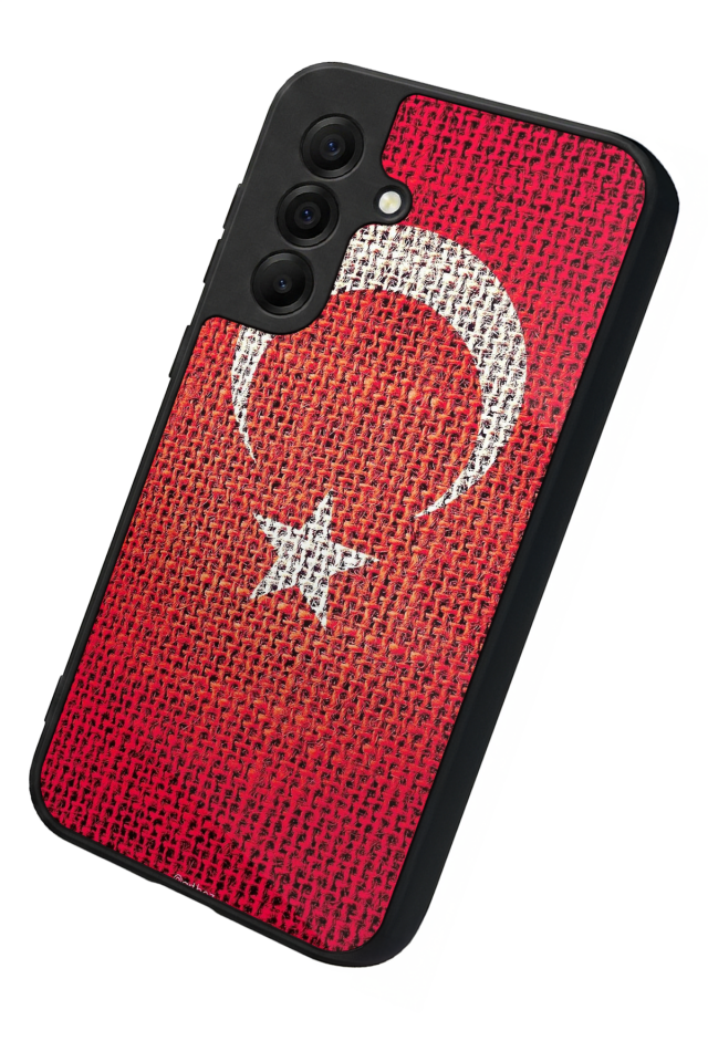 Samsung Galaxy A17 Uyumlu Türk Bayragi Tasarımlı Glossy Premium Kılıf