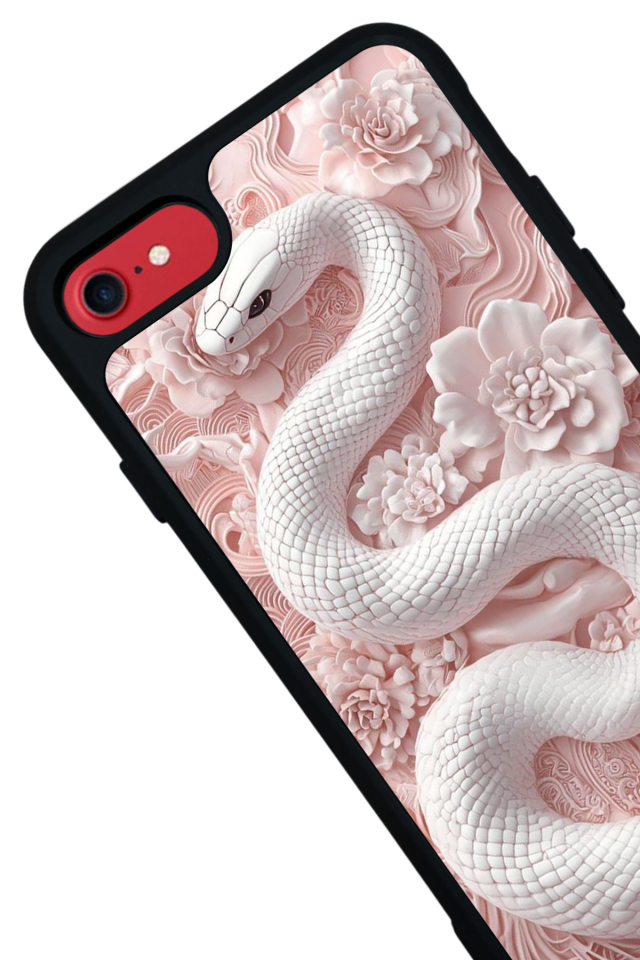 iPhone 7 Uyumlu Yılan Tasarımlı Glossy Premium Kılıf