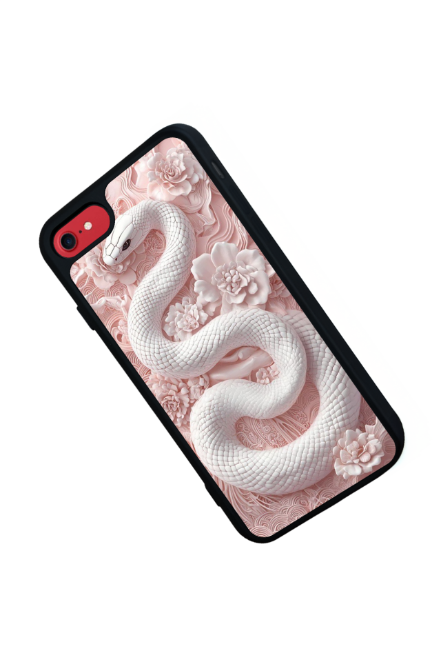 iPhone 7 Uyumlu Yılan Tasarımlı Glossy Premium Kılıf