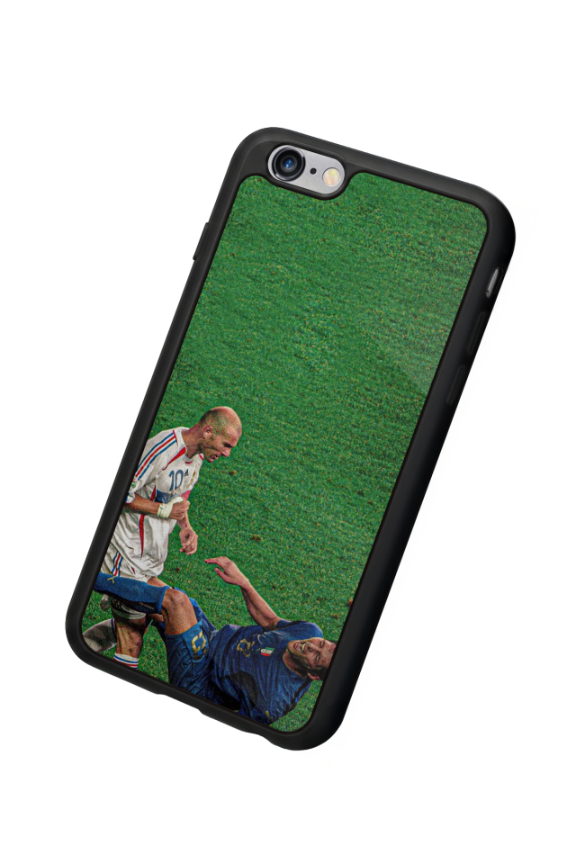 iPhone 6 Plus Uyumlu Zidane Tasarımlı Glossy Premium Kılıf