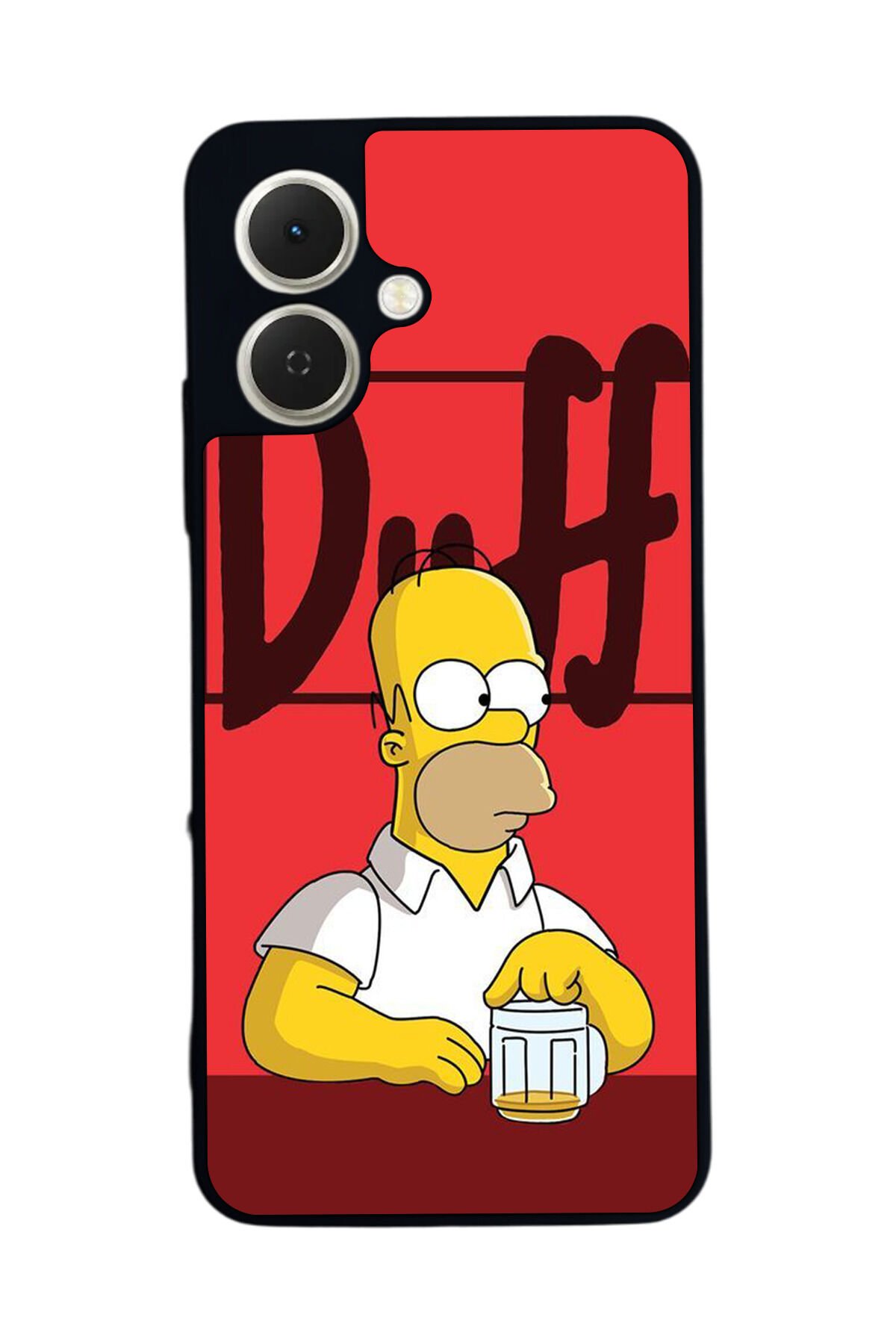 Tecno Spark GO 2 Uyumlu The Simpsons Tasarımlı Glossy Premium Kılıf