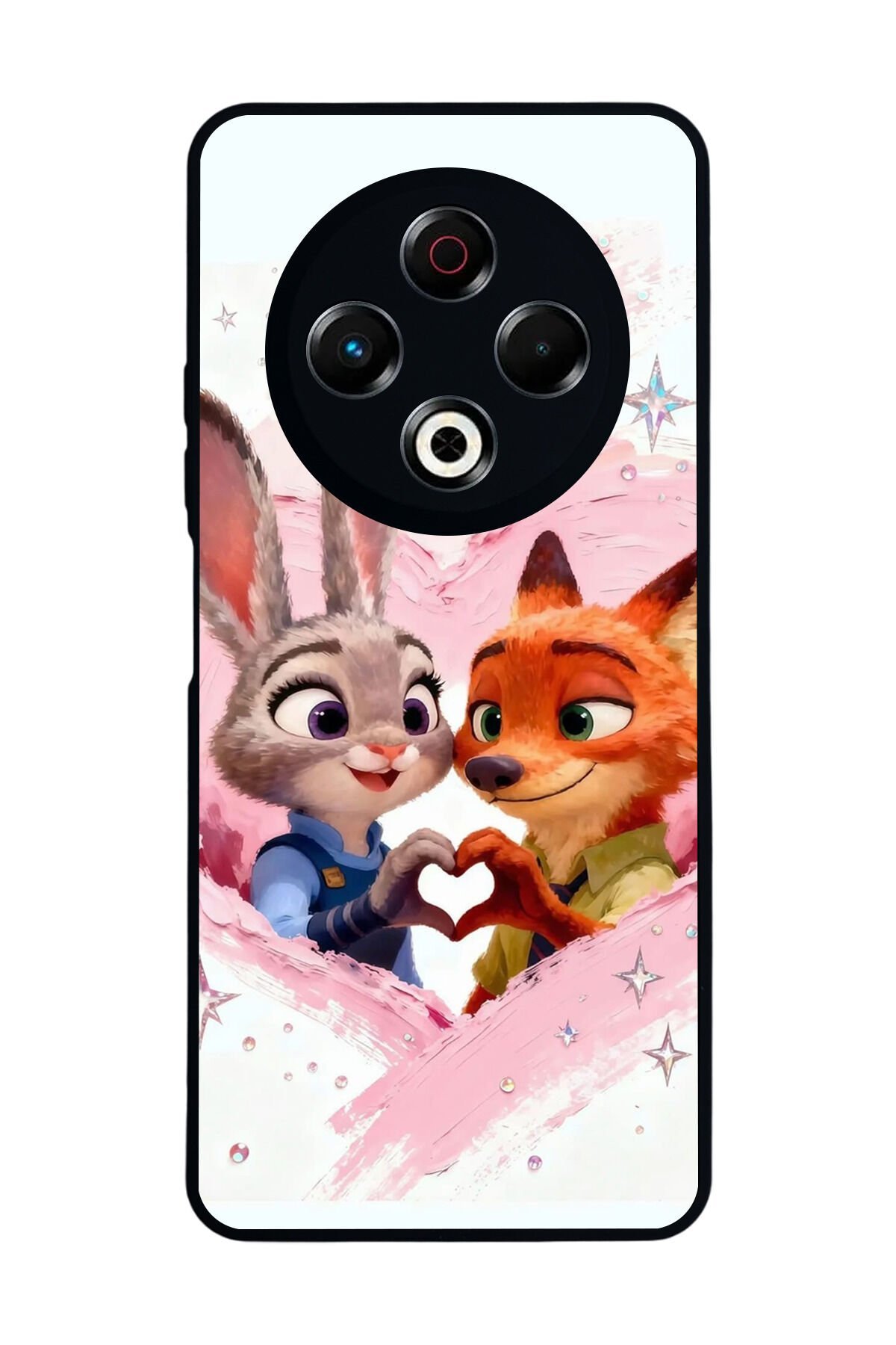 Tecno Spark 30 Uyumlu Zootropolis Tasarımlı Glossy Premium Kılıf