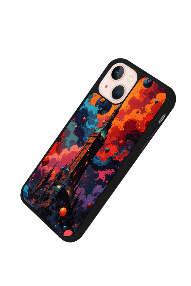 iPhone 15 Uyumlu Abstract Tasarımlı Glossy Premium Kılıf
