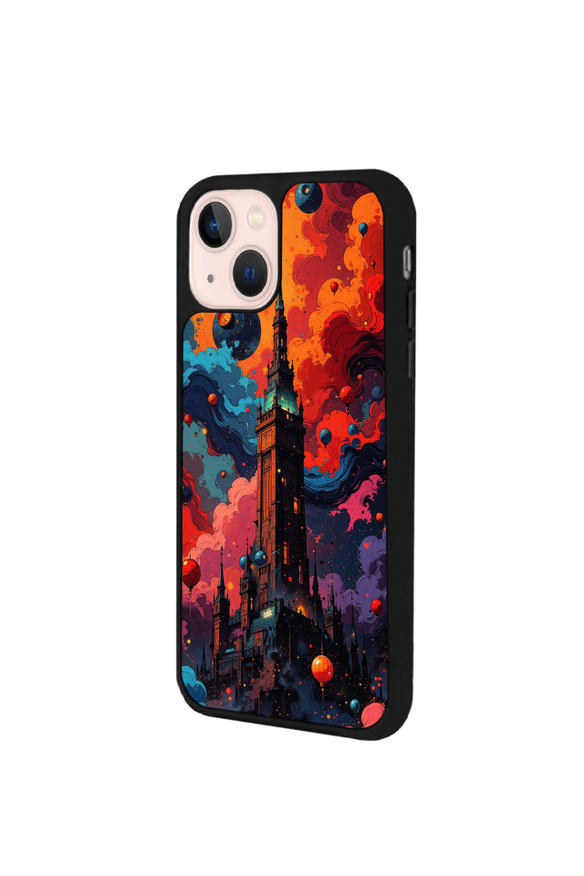 iPhone 15 Uyumlu Abstract Tasarımlı Glossy Premium Kılıf