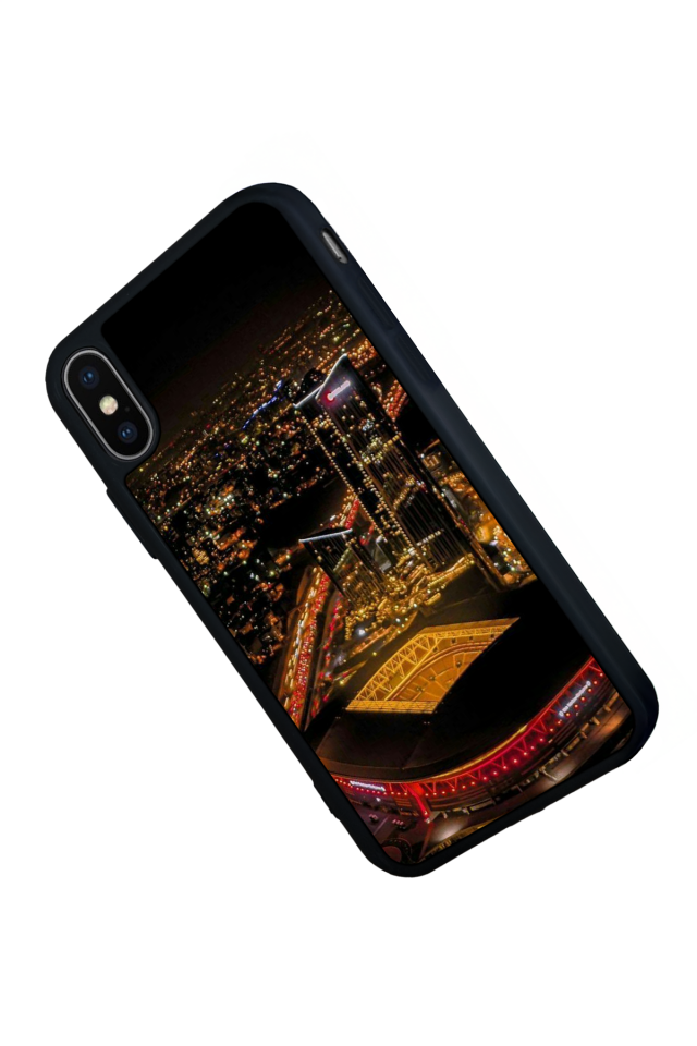 iPhone XS Max Uyumlu Aslan Tasarımlı Glossy Premium Kılıf