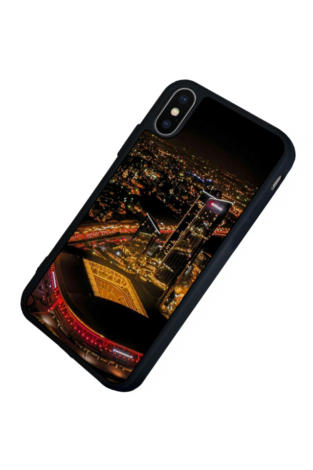 iPhone XS Max Uyumlu Aslan Tasarımlı Glossy Premium Kılıf