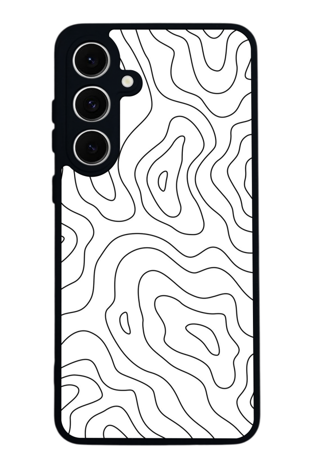 Samsung Galaxy A16 Uyumlu Çizgi Sanatı Tasarımlı Glossy Premium Kılıf