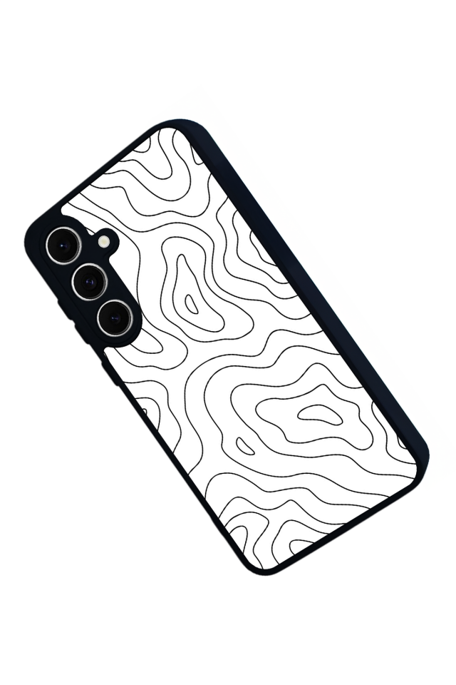 Samsung Galaxy A16 Uyumlu Çizgi Sanatı Tasarımlı Glossy Premium Kılıf