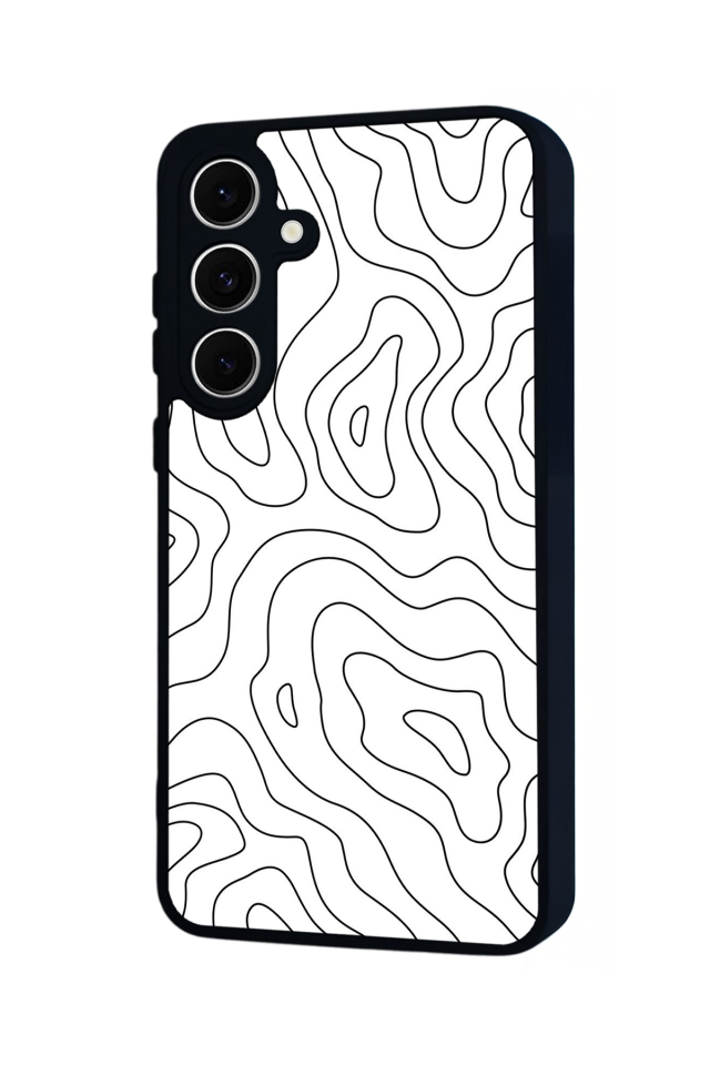 Samsung Galaxy A16 Uyumlu Çizgi Sanatı Tasarımlı Glossy Premium Kılıf