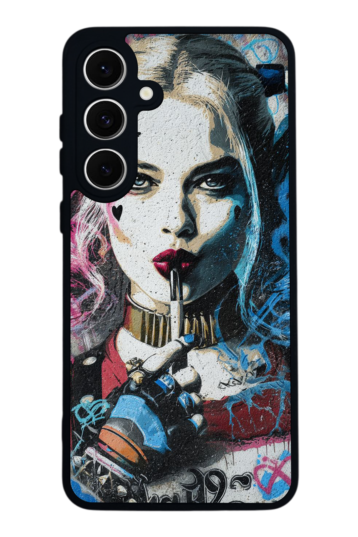 Samsung Galaxy S24 FE Uyumlu HarleyQueen Tasarımlı Glossy Premium Kılıf