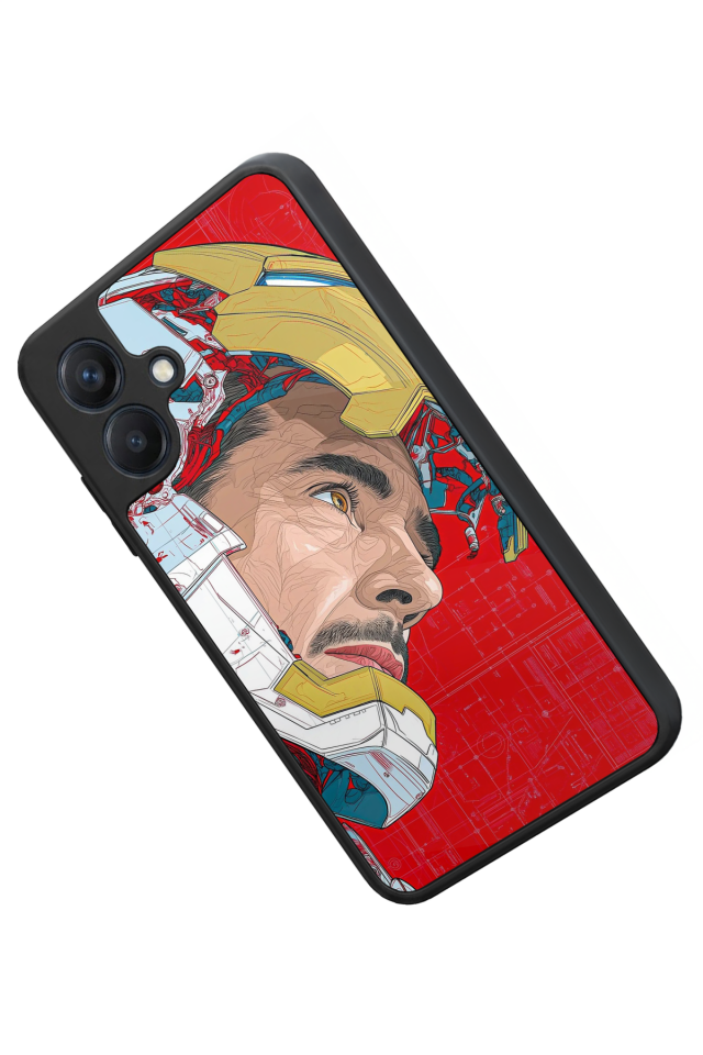 Samsung Galaxy A07 Uyumlu Iron Man ( Demir Adam ) Tasarımlı Glossy Premium Kılıf