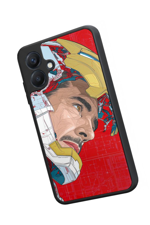 Samsung Galaxy A07 Uyumlu Iron Man ( Demir Adam ) Tasarımlı Glossy Premium Kılıf