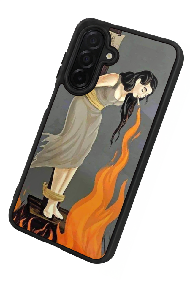 Samsung Galaxy A26 Uyumlu Kalp Love Tasarımlı Glossy Premium Kılıf
