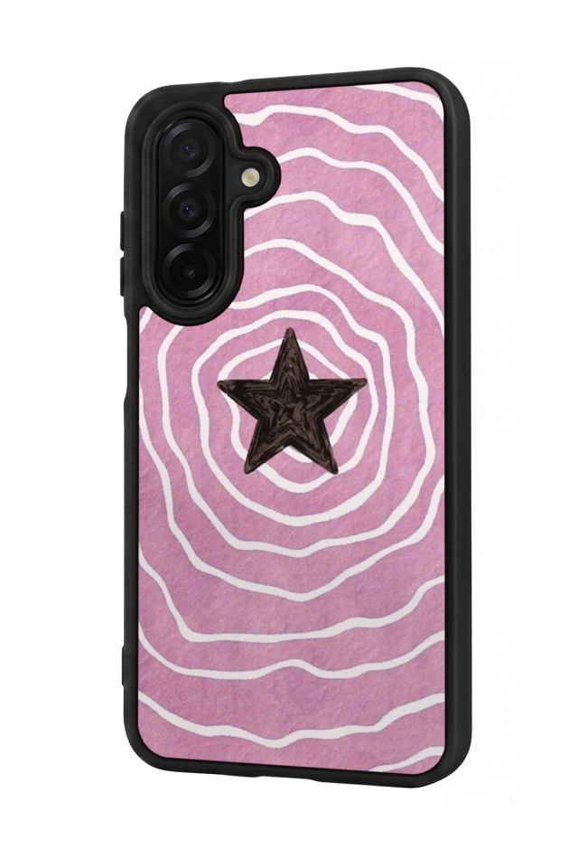 Samsung Galaxy A56 Uyumlu Retro Yildizlar Tasarımlı Glossy Premium Kılıf