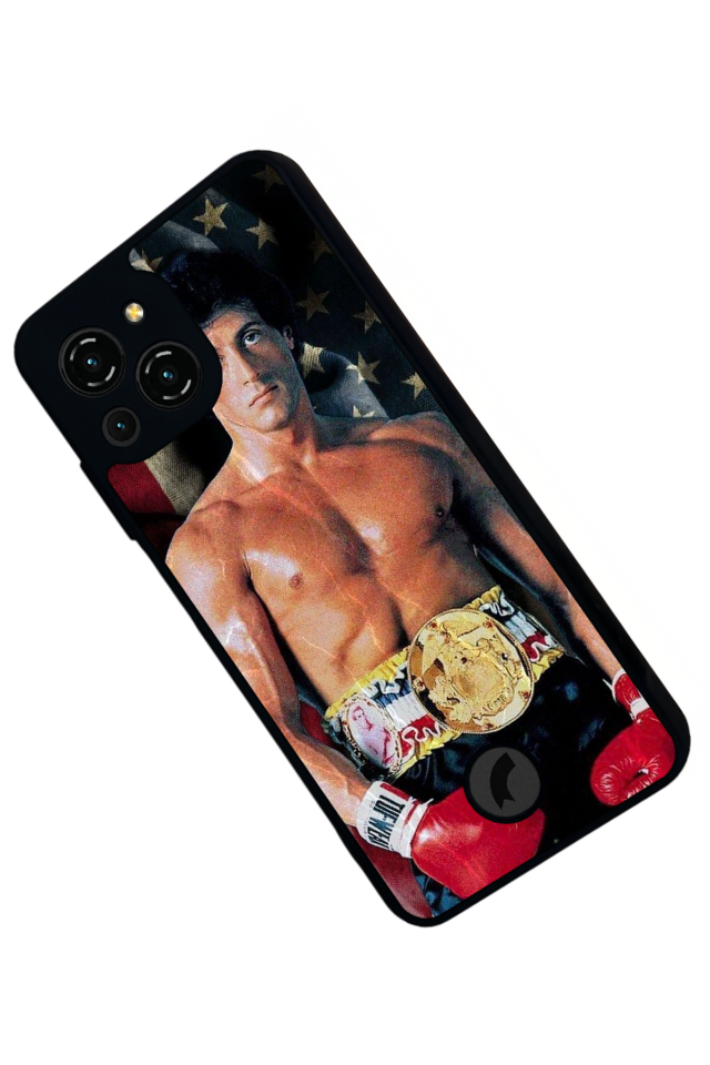 Reeder S23 Pro Max Uyumlu Rocky Tasarımlı Glossy Premium Kılıf