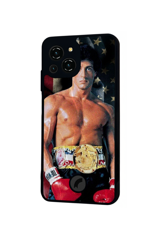 Reeder S23 Pro Max Uyumlu Rocky Tasarımlı Glossy Premium Kılıf