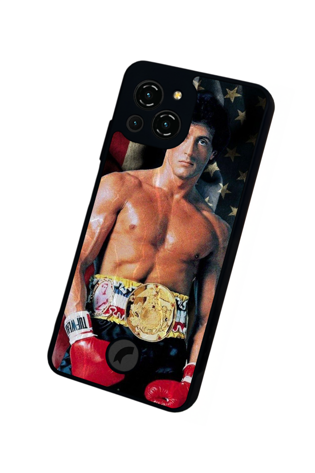 Reeder S23 Pro Max Uyumlu Rocky Tasarımlı Glossy Premium Kılıf