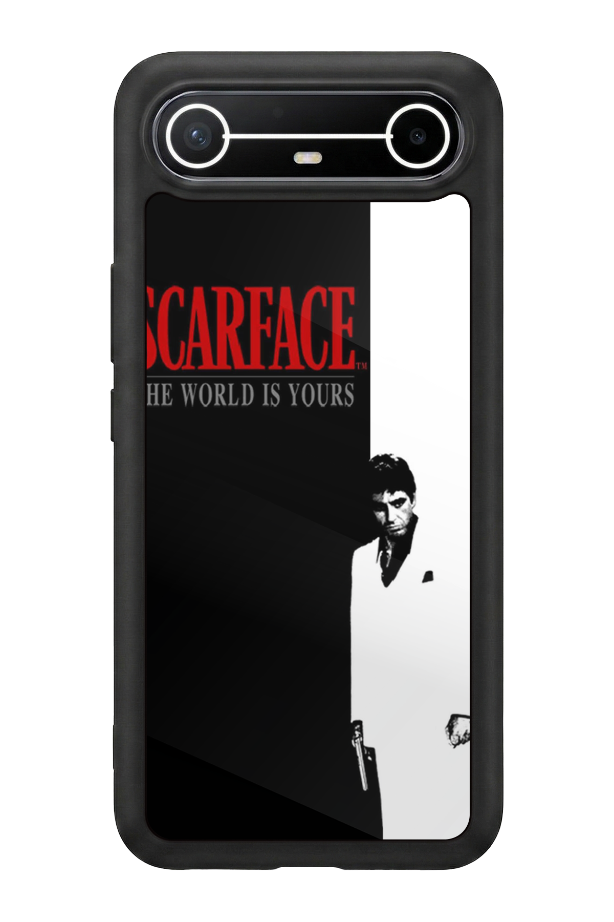 Tecno Spark Slim 5G Uyumlu Scarface Tasarımlı Glossy Premium Kılıf