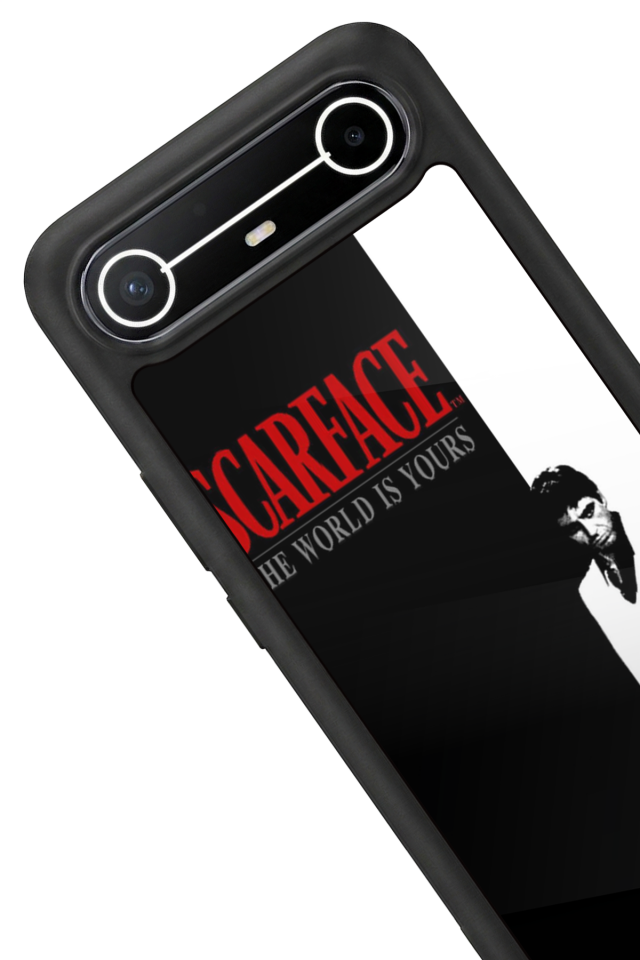 Tecno Spark Slim 5G Uyumlu Scarface Tasarımlı Glossy Premium Kılıf