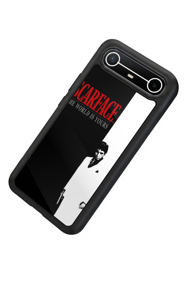 Tecno Spark Slim 5G Uyumlu Scarface Tasarımlı Glossy Premium Kılıf