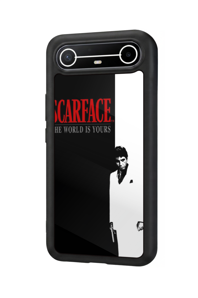 Tecno Spark Slim 5G Uyumlu Scarface Tasarımlı Glossy Premium Kılıf