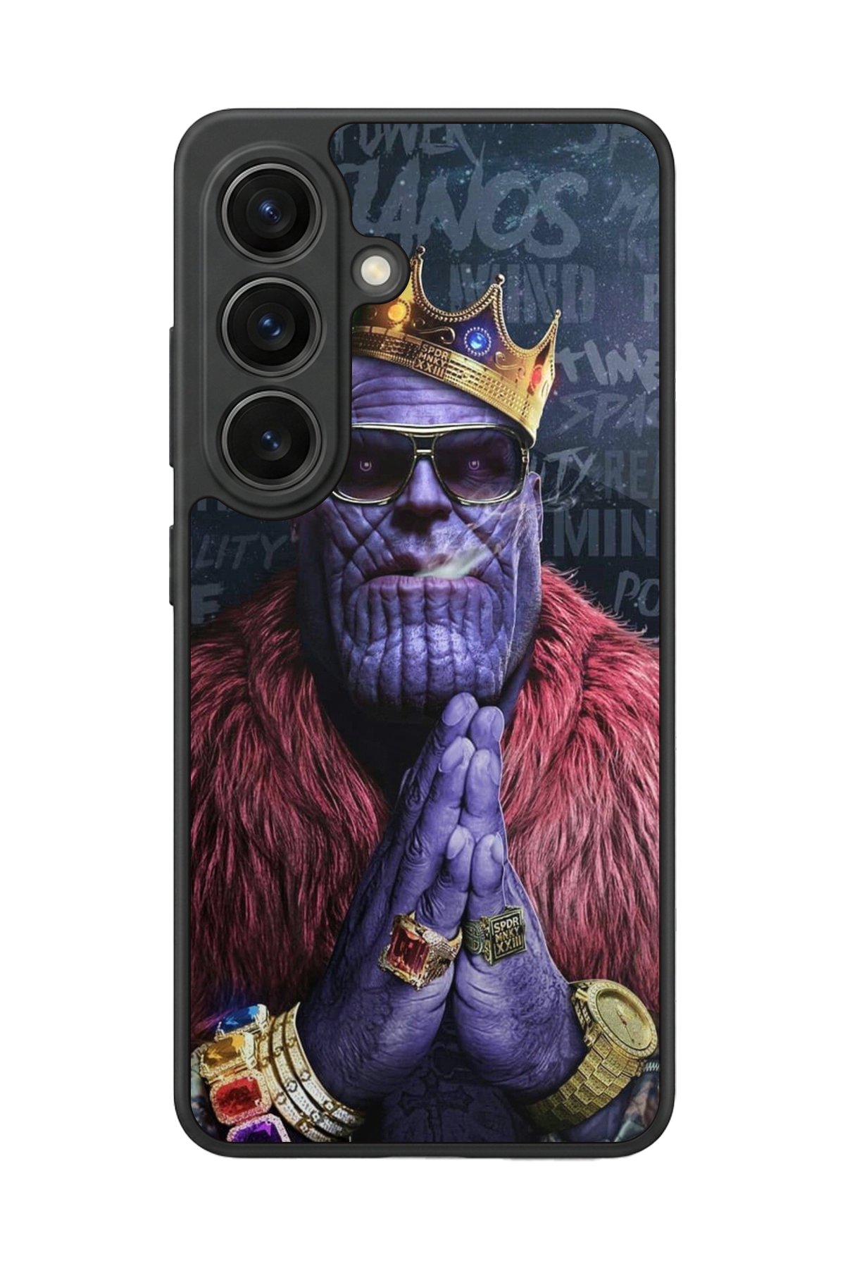Samsung Galaxy S26 Uyumlu Thanos Tasarımlı Glossy Premium Kılıf
