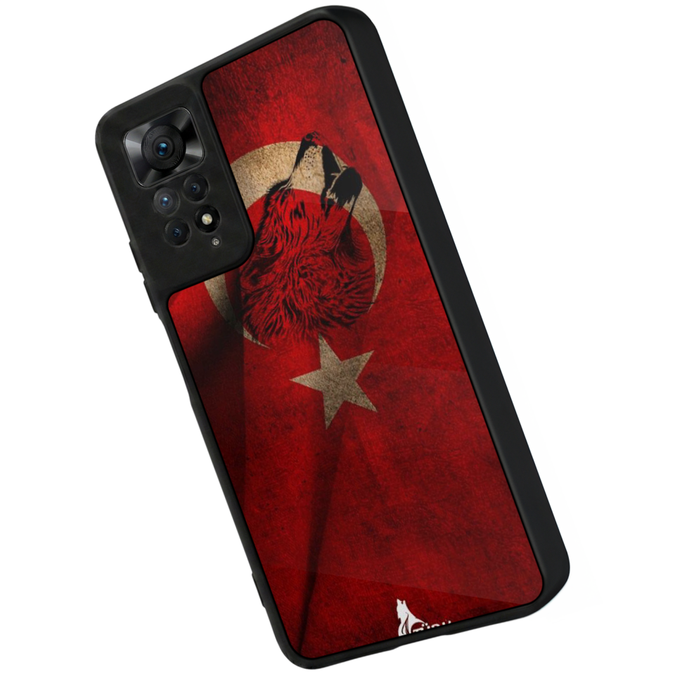 Xiaomi Redmi Note 11 Pro Uyumlu Türk Bayragi Tasarımlı Glossy Premium Kılıf
