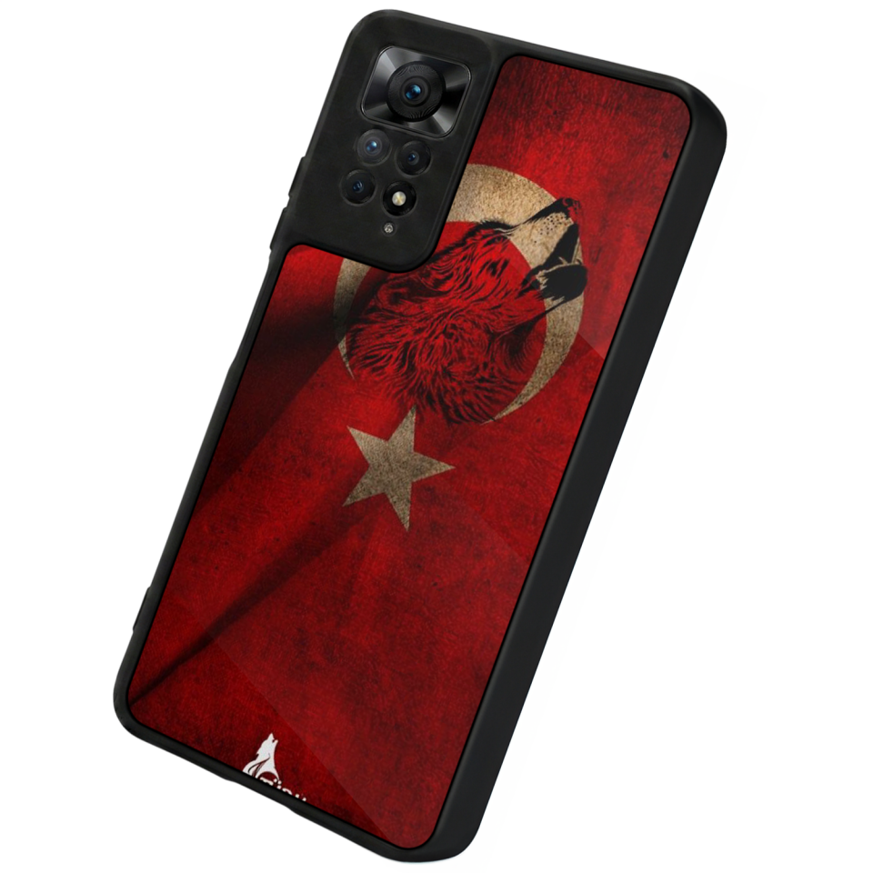 Xiaomi Redmi Note 11 Pro Uyumlu Türk Bayragi Tasarımlı Glossy Premium Kılıf