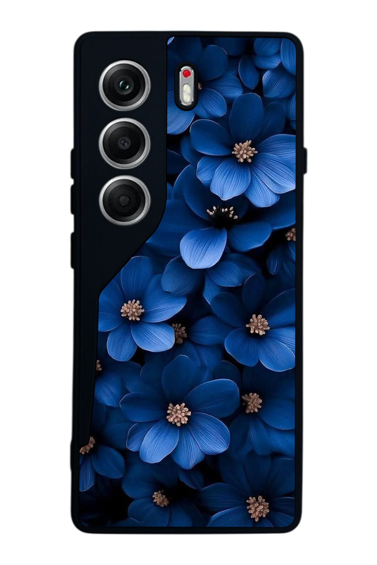 Tecno Camon 40 Uyumlu Cicek Tasarımlı Glossy Premium Kılıf