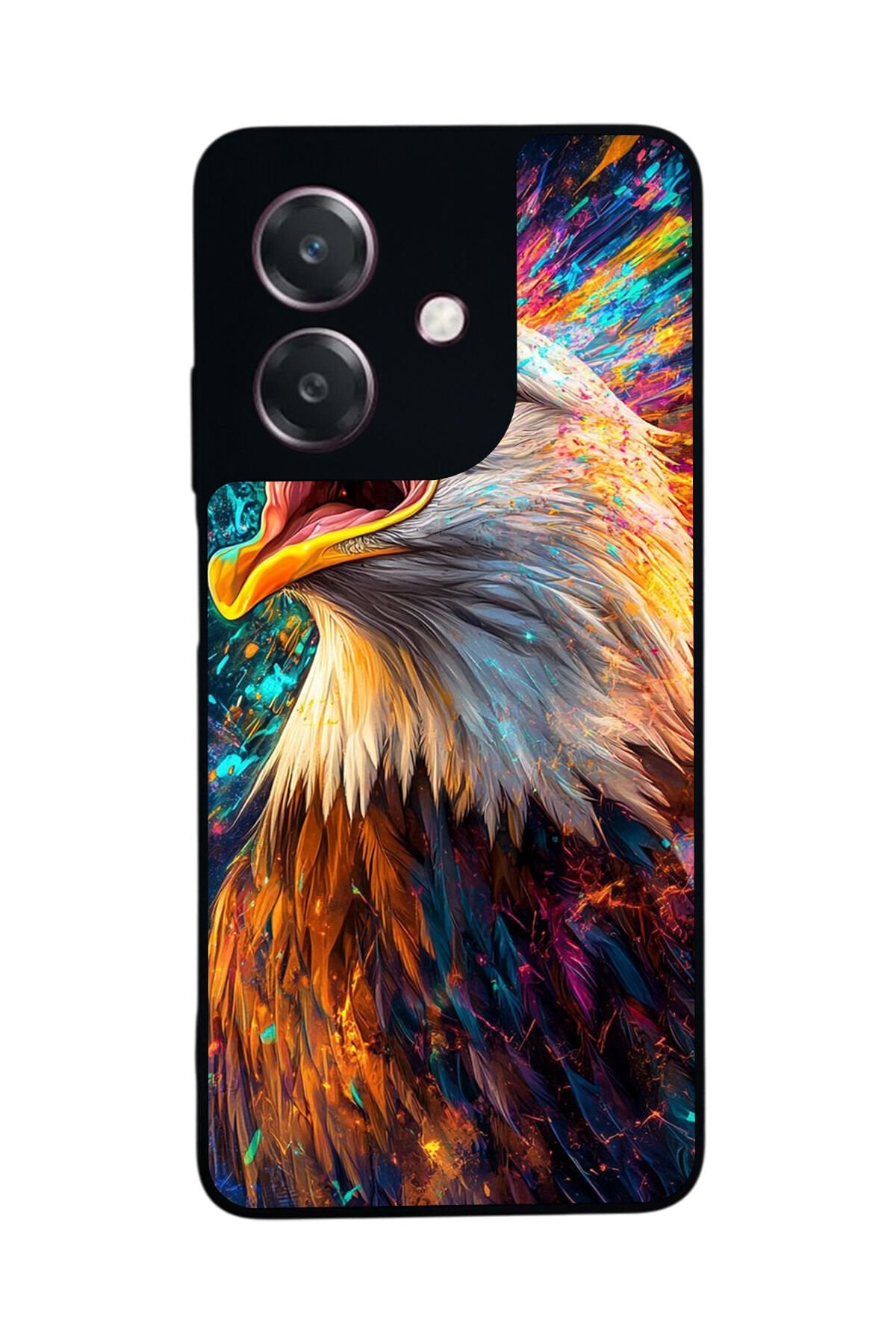 Oppo A3 5G Uyumlu Besiktas Tasarımlı Glossy Premium Kılıf