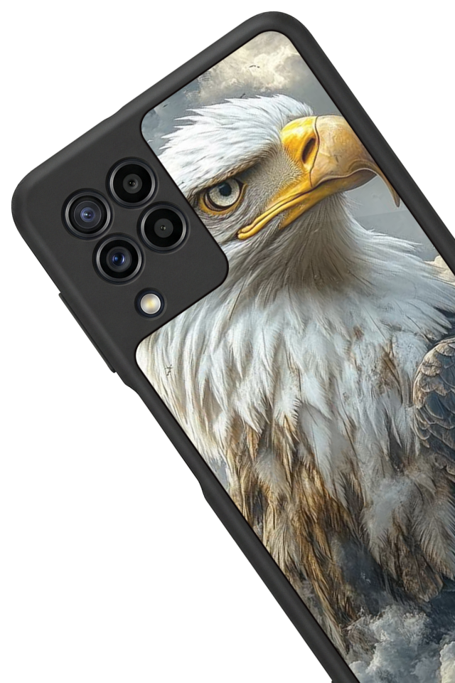 Samsung Galaxy M32 Uyumlu Besiktas Tasarımlı Glossy Premium Kılıf