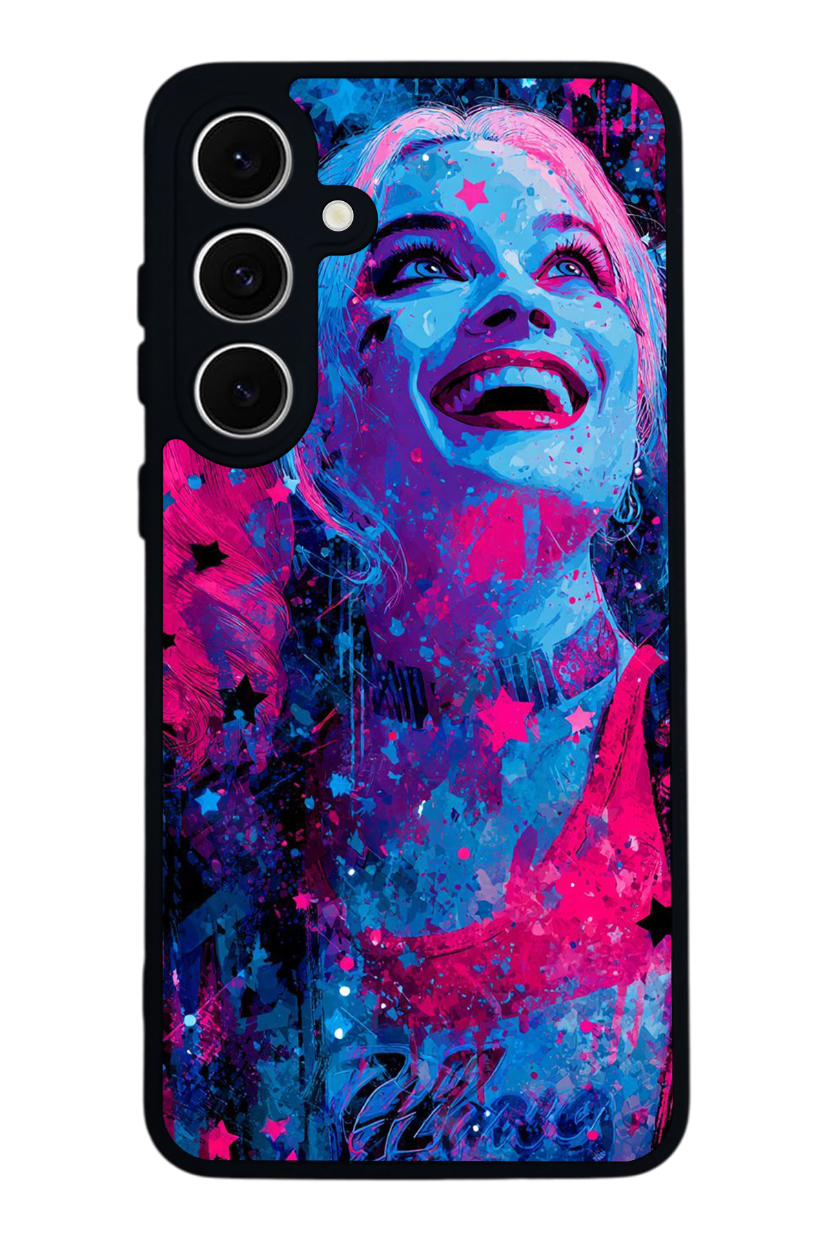 Samsung Galaxy S24 FE Uyumlu HarleyQueen Tasarımlı Glossy Premium Kılıf