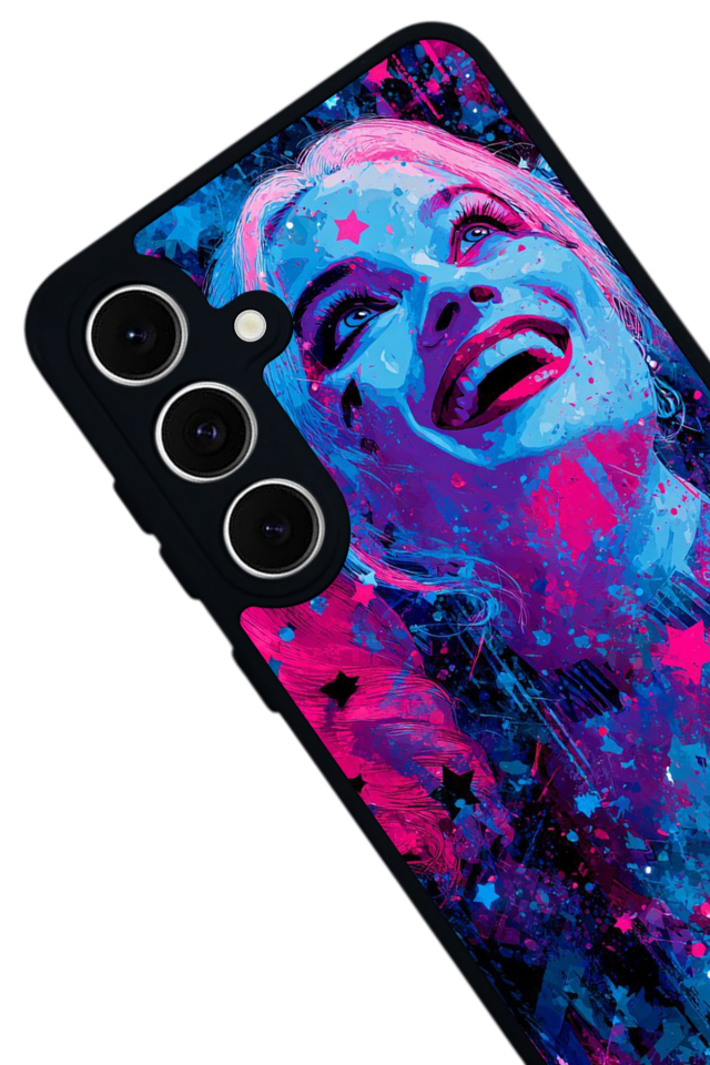 Samsung Galaxy S24 FE Uyumlu HarleyQueen Tasarımlı Glossy Premium Kılıf