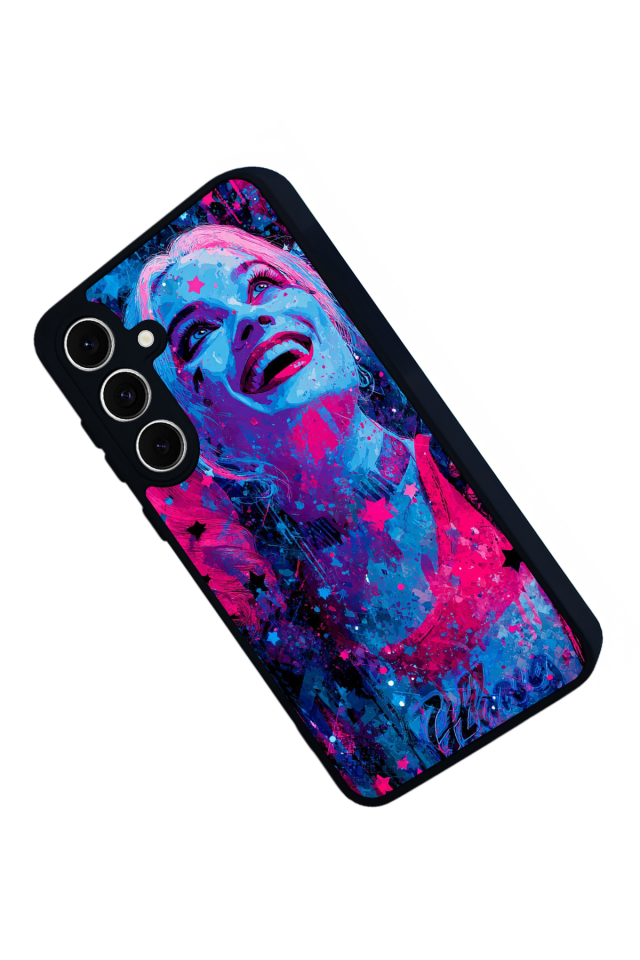 Samsung Galaxy S24 FE Uyumlu HarleyQueen Tasarımlı Glossy Premium Kılıf