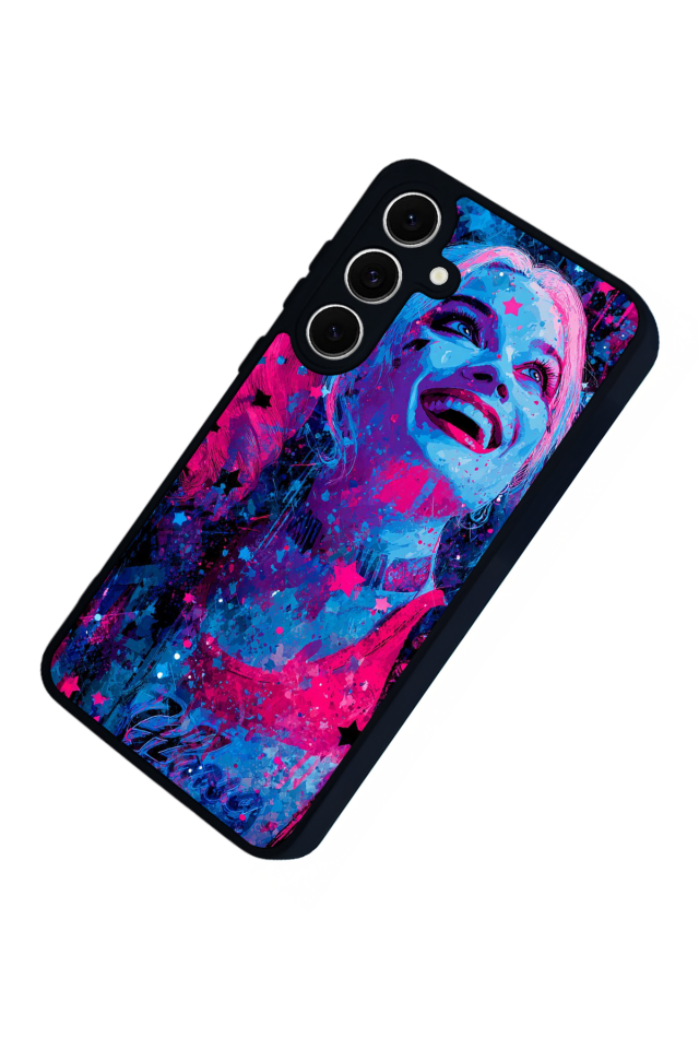 Samsung Galaxy S24 FE Uyumlu HarleyQueen Tasarımlı Glossy Premium Kılıf