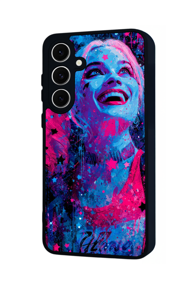 Samsung Galaxy S24 FE Uyumlu HarleyQueen Tasarımlı Glossy Premium Kılıf