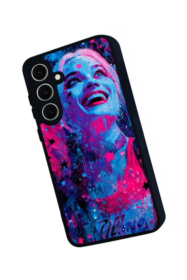 Samsung Galaxy S24 FE Uyumlu HarleyQueen Tasarımlı Glossy Premium Kılıf