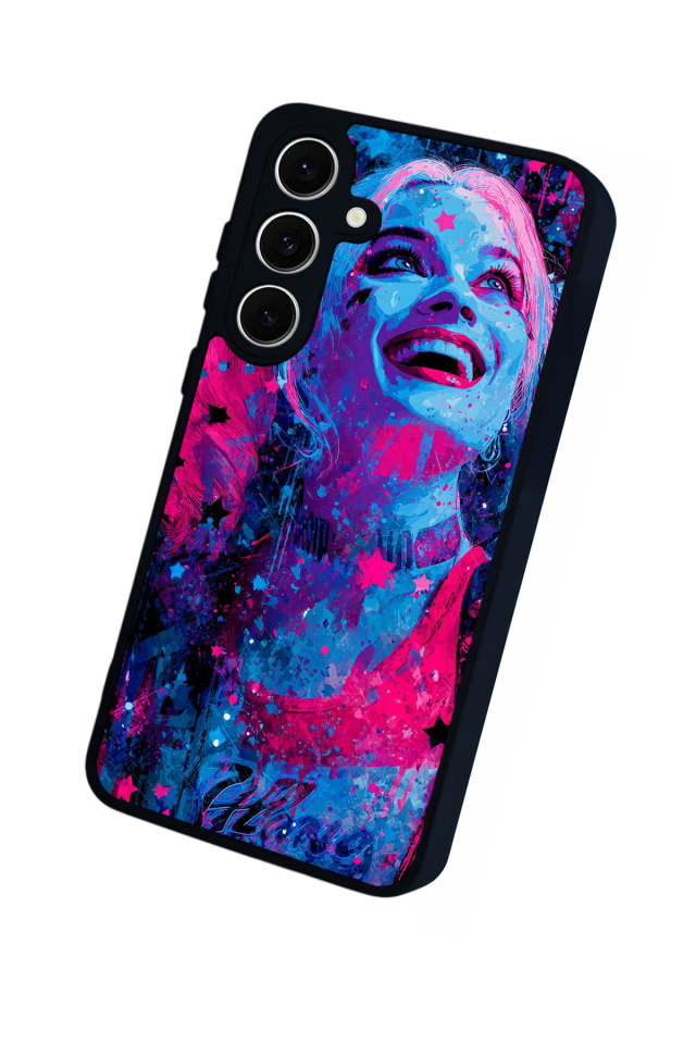 Samsung Galaxy S24 FE Uyumlu HarleyQueen Tasarımlı Glossy Premium Kılıf