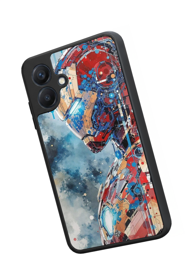 Samsung Galaxy A07 Uyumlu Iron Man ( Demir Adam ) Tasarımlı Glossy Premium Kılıf