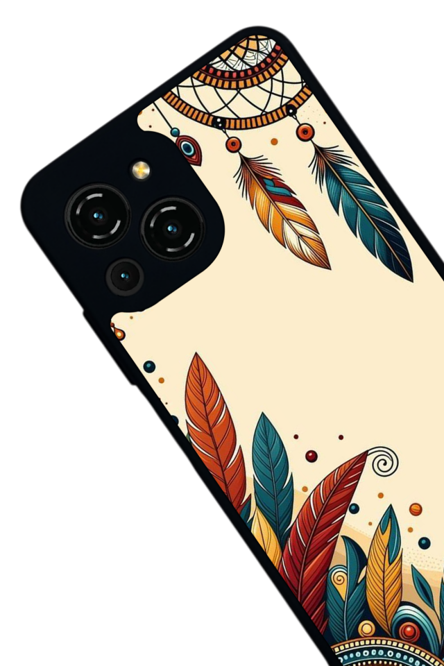 Reeder S23 Pro Max Uyumlu Mandala Tasarımlı Glossy Premium Kılıf