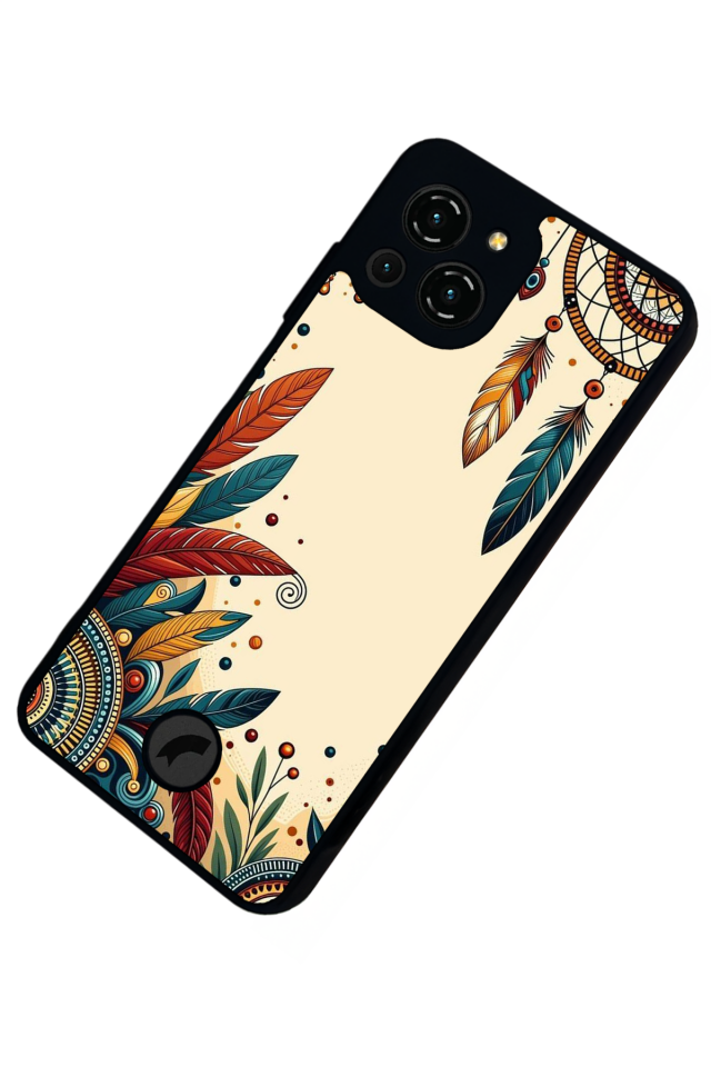 Reeder S23 Pro Max Uyumlu Mandala Tasarımlı Glossy Premium Kılıf