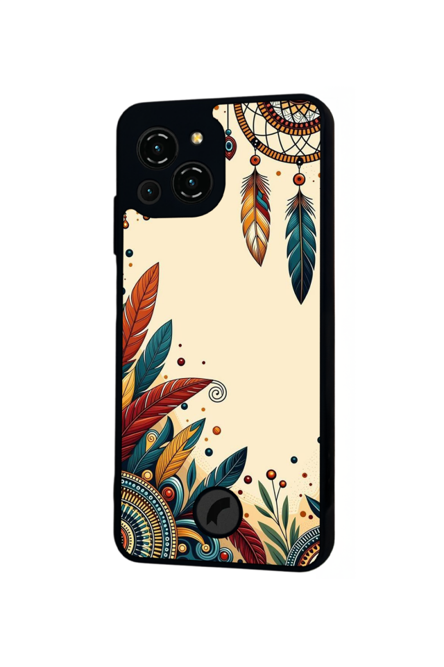 Reeder S23 Pro Max Uyumlu Mandala Tasarımlı Glossy Premium Kılıf